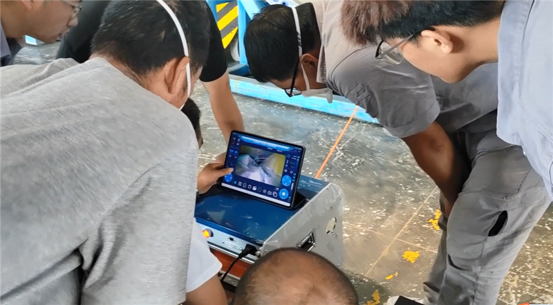 干貨！風電葉片內窺機器人檢測案例分享視頻