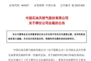 任立新任中國石油總裁