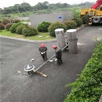 儲泥池攪拌機浮筒式安裝