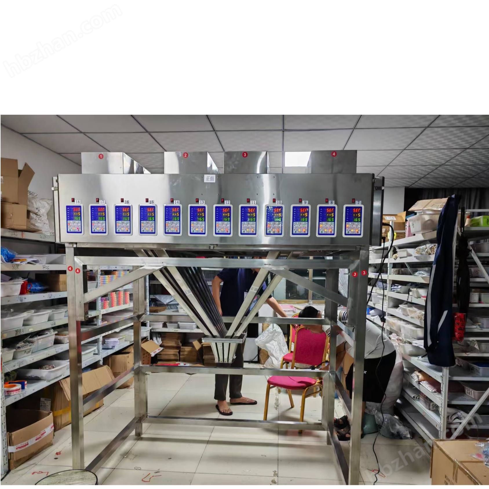 32頭軟陶片自動分裝機\定制異型盒分裝設備