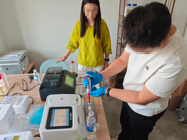 山东省某环保公司牵手天尔：TE-5000plus高效测COD氨氮总磷总氮