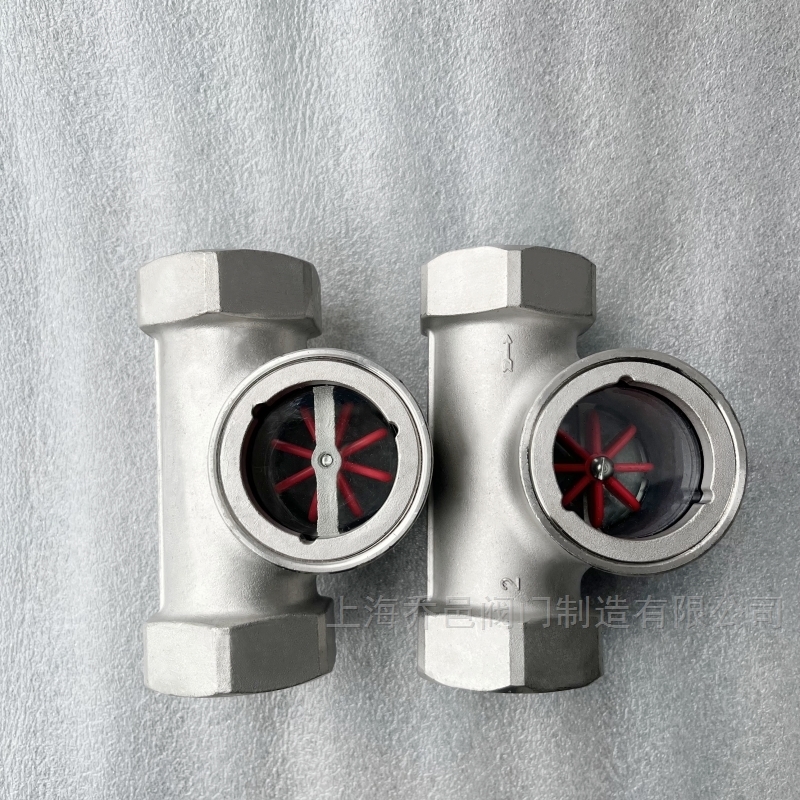 偏心叶轮水流指示器 内螺纹偏心叶轮视镜