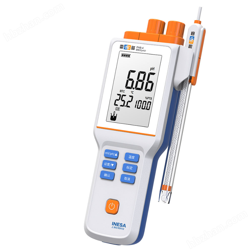 86707c3c-3396-454d-aa08-6c5e2e13a4e6.png PHB-4便携式pH计
