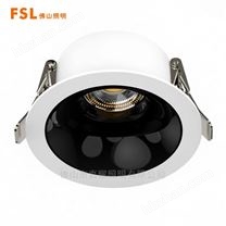 佛山照明熙柔COB護(hù)眼LED筒燈6W9W12W15W